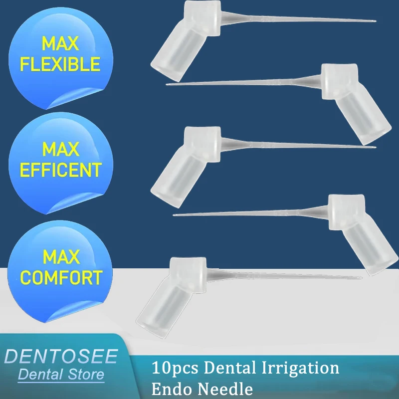 10pcs Double Side Hole Endo Needle Tip 30G for Dental Irrigation Syringe Root Canal Cleaning Tools
10pcs Double Side Hole Endo Needle Tip 30G for Dental Irrigation Syringe Root Canal Cleaning Tools