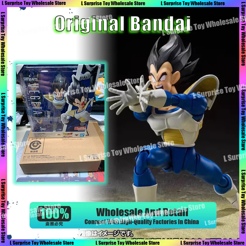 Оригинальный Bandai Dragon Ball S.h.Figuarts Vegeta 24000, уровень мощности, полный Vegeta, аниме, экшн-фигурка, модель, подарки на заказ, игрушки
Оригинальный Bandai Dragon Ball S.h.Figuarts Vegeta 24000, уровень мощности, полный Vegeta, аниме, экшн-фигурка, модель, подарки на заказ, игрушки