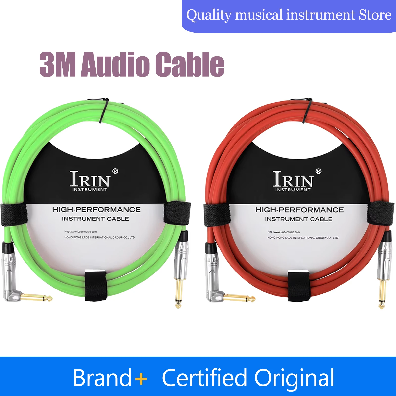 IRIN 3 м аудиокабель для электрогитары, шумоподавление, аудио провод, штекер 6,5 мм для гитары, бас-динамика, усилитель, микшерный кабель
IRIN 3 м аудиокабель для электрогитары, шумоподавление, аудио провод, штекер 6,5 мм для гитары, бас-динамика, усилитель, микшерный кабель
