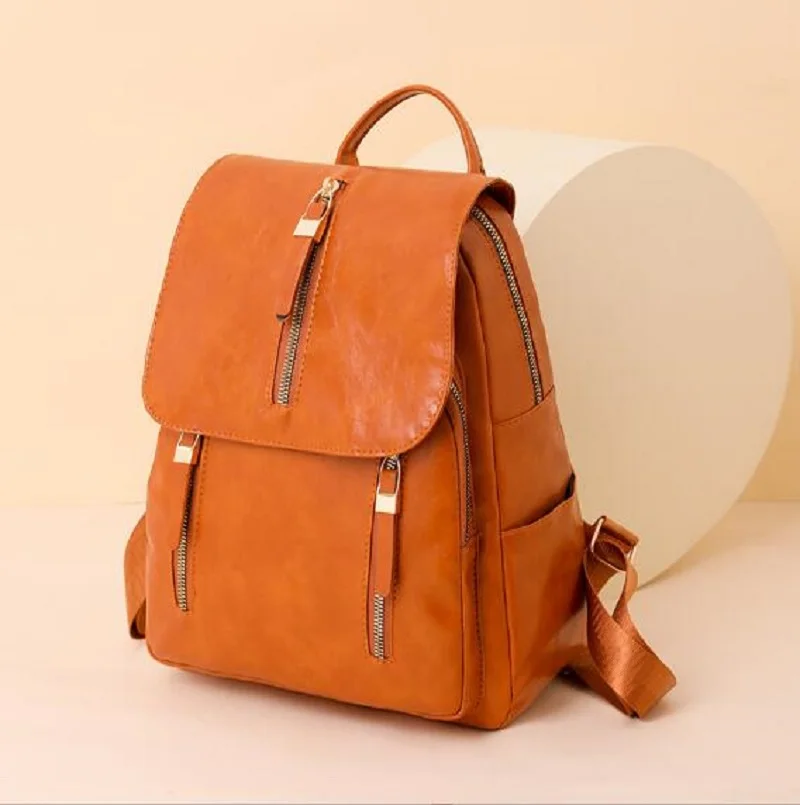 2026 Women's High Quality Leather Shoulder Bags Totes Fashion Large Capacity Backpack Retro Leisure Travel Backpack School Bag
2026 Women's High Quality Leather Shoulder Bags Totes Fashion Large Capacity Backpack Retro Leisure Travel Backpack School Bag