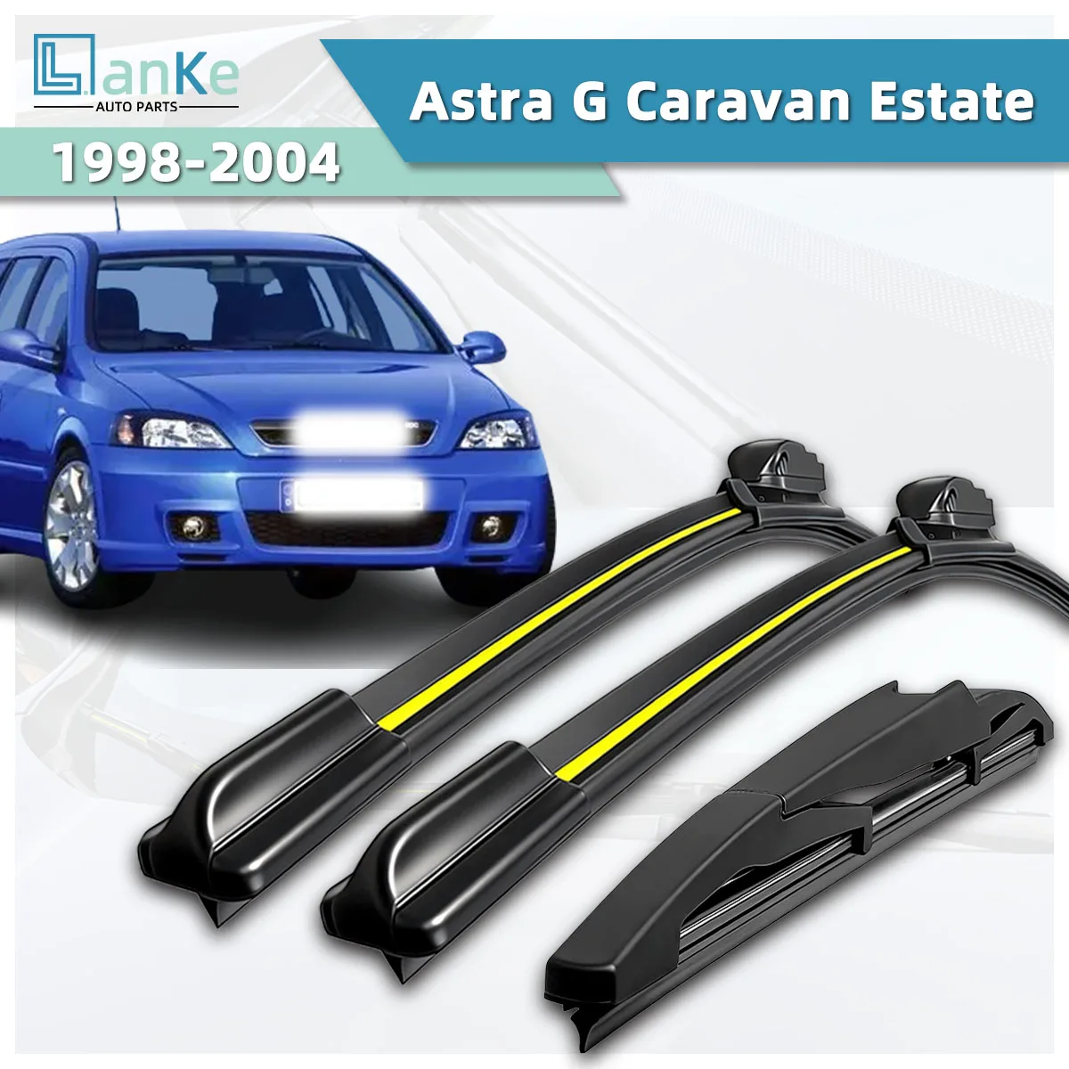 Suitable For Opel Astra G Caravan Estate (1998-2004) Car Wipers All-Weather Stable Durable Front Windshield Bidirectional Wipers
Suitable For Opel Astra G Caravan Estate (1998-2004) Car Wipers All-Weather Stable Durable Front Windshield Bidirectional Wipers