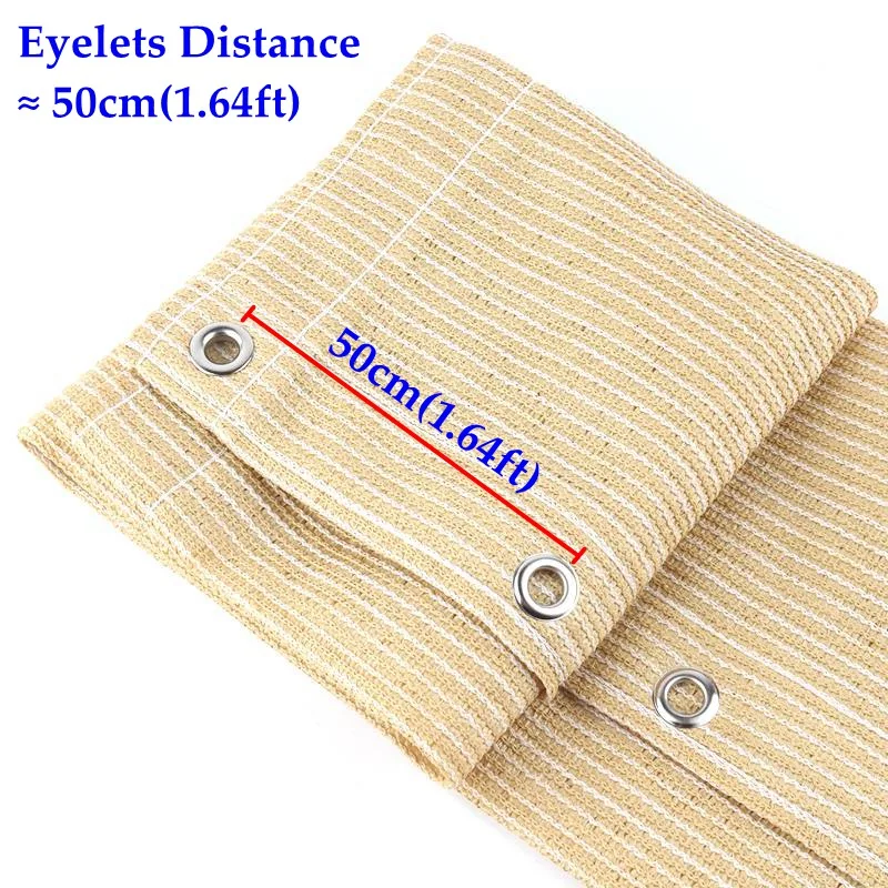 Customize Thicken Anti-UV Sun Shade Net Pretty Beige Privacy Screen Nets Villa Balcony Safety Fence Windbreak Net
Customize Thicken Anti-UV Sun Shade Net Pretty Beige Privacy Screen Nets Villa Balcony Safety Fence Windbreak Net