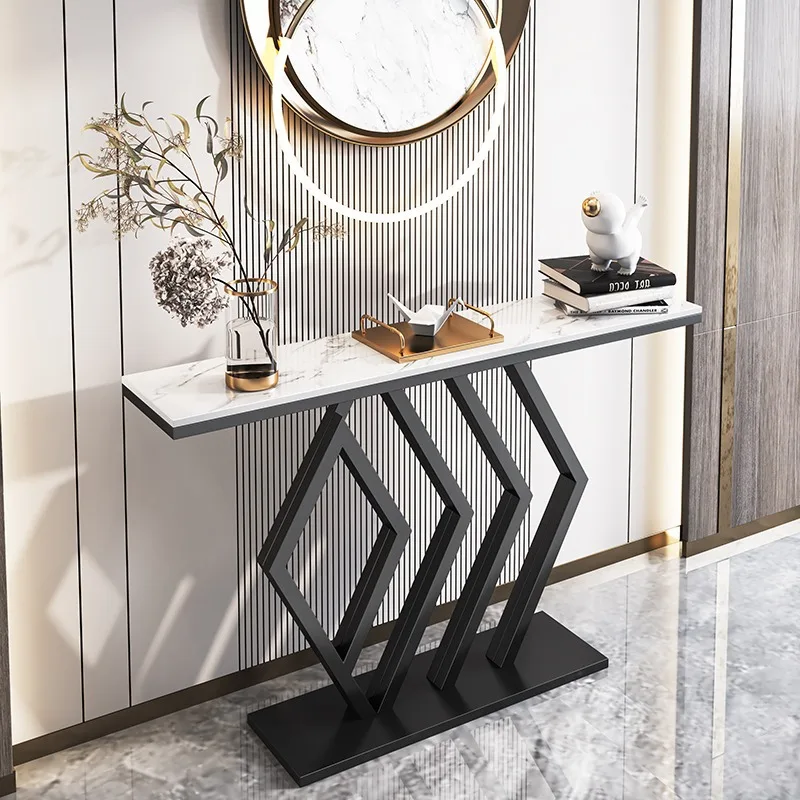 Marble semi-round entrance table against the wall, simple modern entrance platform, rock slab entry entrance cabinet
Marble semi-round entrance table against the wall, simple modern entrance platform, rock slab entry entrance cabinet