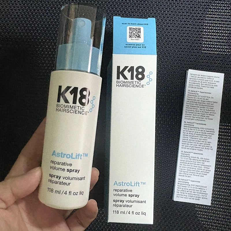 K18 118ml AstroLift Spray Molecular Repair Hair Mask Conditioning Keratin Treatment Soften Hair Smoothing Healthy Hair Care
K18 118ml AstroLift Spray Molecular Repair Hair Mask Conditioning Keratin Treatment Soften Hair Smoothing Healthy Hair Care