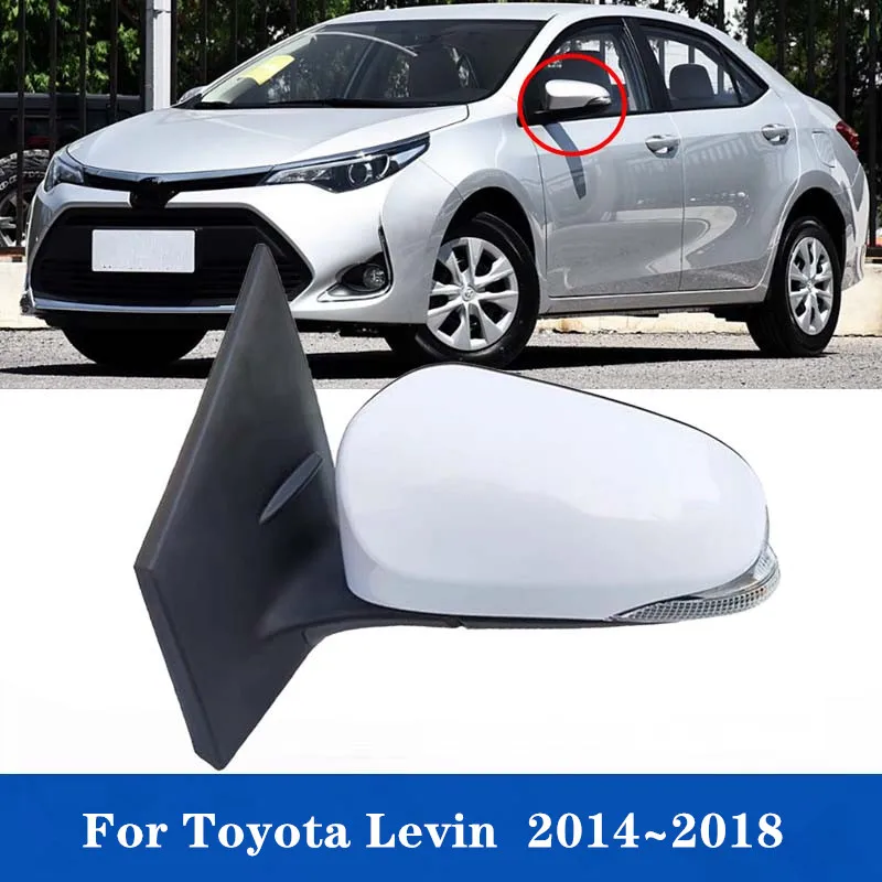 Power Or Manual Foldable Car Rearview Side Mirror Assembly With Turn Signal Light For Toyota LEVIN 2014 2015 2016 2017 2018
Power Or Manual Foldable Car Rearview Side Mirror Assembly With Turn Signal Light For Toyota LEVIN 2014 2015 2016 2017 2018