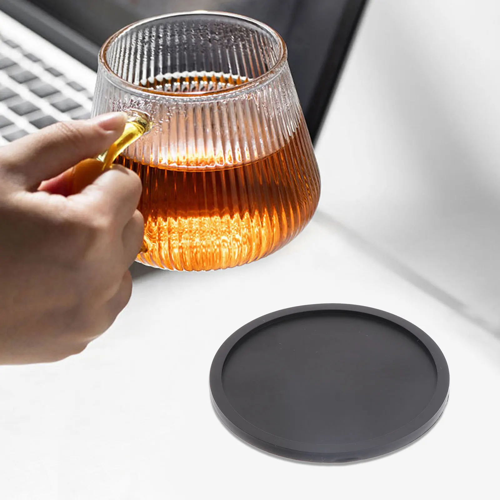 4 Pcs Silicone Coaster Portable Coasters Desk Rural Heat-resistant Cup Pads Silica Gel
4 Pcs Silicone Coaster Portable Coasters Desk Rural Heat-resistant Cup Pads Silica Gel