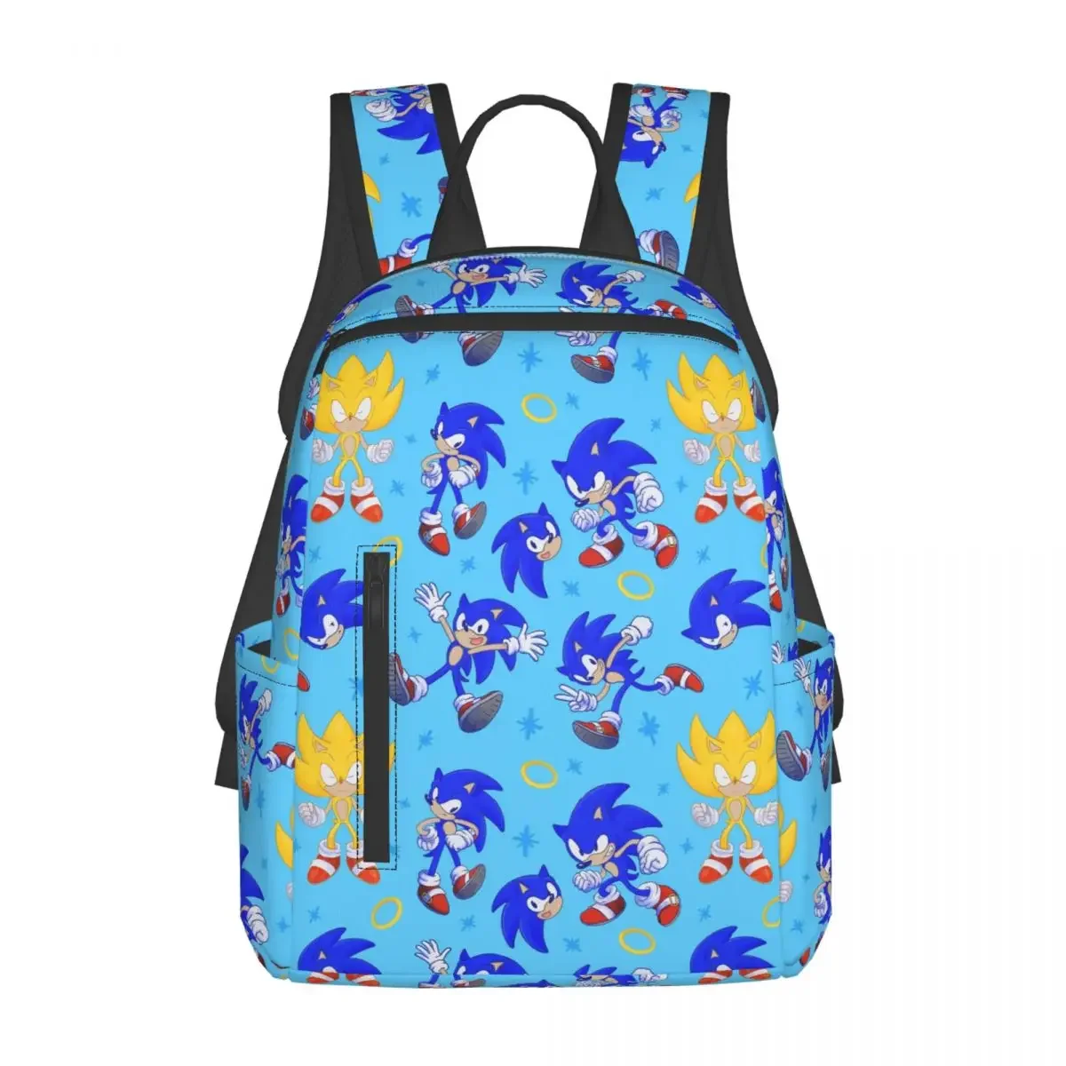 S O N I C Backpack Daypack Large Capacity Boys Girls BookBag School Bag Shoulder Bags for Men Women
S O N I C Backpack Daypack Large Capacity Boys Girls BookBag School Bag Shoulder Bags for Men Women