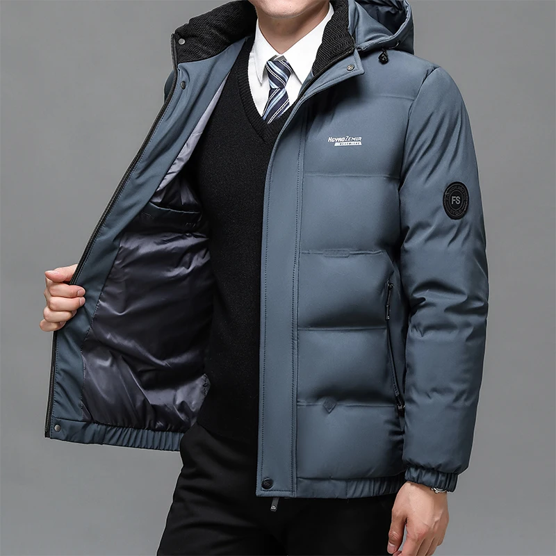 New Hooded Men's Casual Parkas Jacket Wind Breaker Overcoat Winter Clothes Windproof Zipper Jackets Male Clothing Winter Jacket
New Hooded Men's Casual Parkas Jacket Wind Breaker Overcoat Winter Clothes Windproof Zipper Jackets Male Clothing Winter Jacket