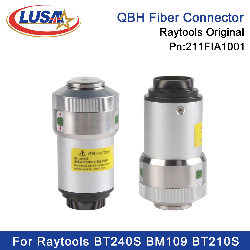 LUSAI Raytools оригинальный интерфейс разъема QBH для лазерной режущей головки BT240 BT240S BM109 для волоконного лазера 1064 нм режущая машина
LUSAI Raytools оригинальный интерфейс разъема QBH для лазерной режущей головки BT240 BT240S BM109 для волоконного лазера 1064 нм режущая машина
