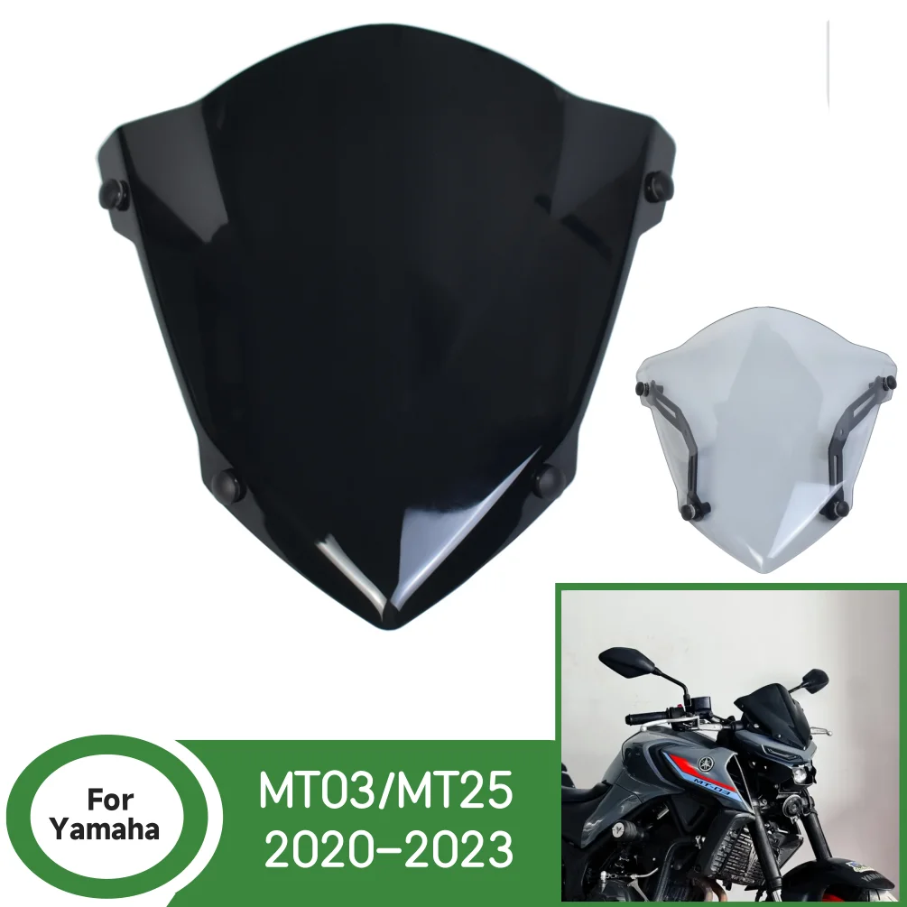For MT 03 25 Front Wind Screen Shield Air Deflectors For Yamaha MT-03 MT-25 2020-2023 MT03 MT25 Windscreen Motorcycle Windshield
For MT 03 25 Front Wind Screen Shield Air Deflectors For Yamaha MT-03 MT-25 2020-2023 MT03 MT25 Windscreen Motorcycle Windshield