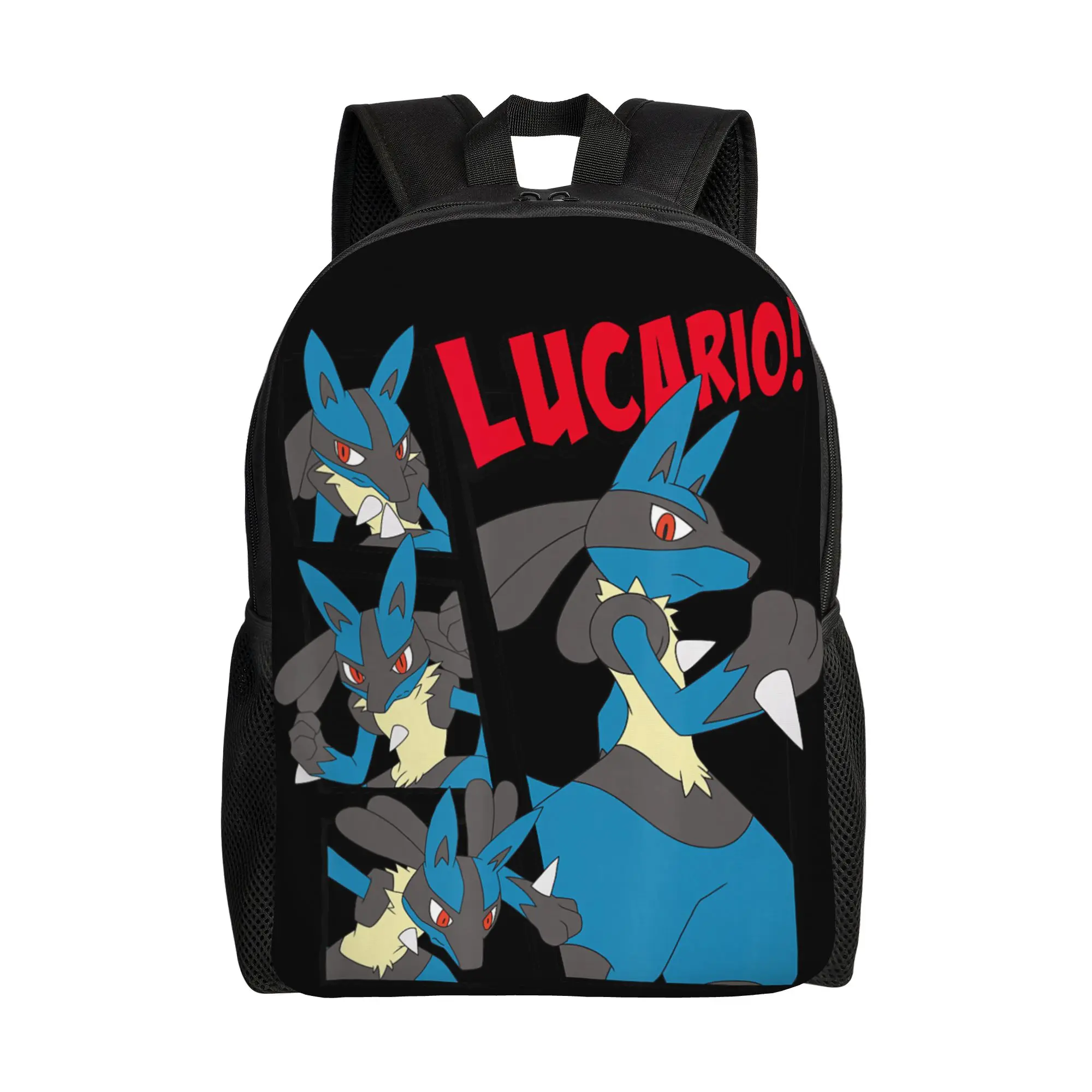 Bandai backpacks Pokemon Epic Lucario! Poses Collage Retro Big Chest Poster Daypack mochila Outdoor Zipper Closure Rucksack
Bandai backpacks Pokemon Epic Lucario! Poses Collage Retro Big Chest Poster Daypack mochila Outdoor Zipper Closure Rucksack
