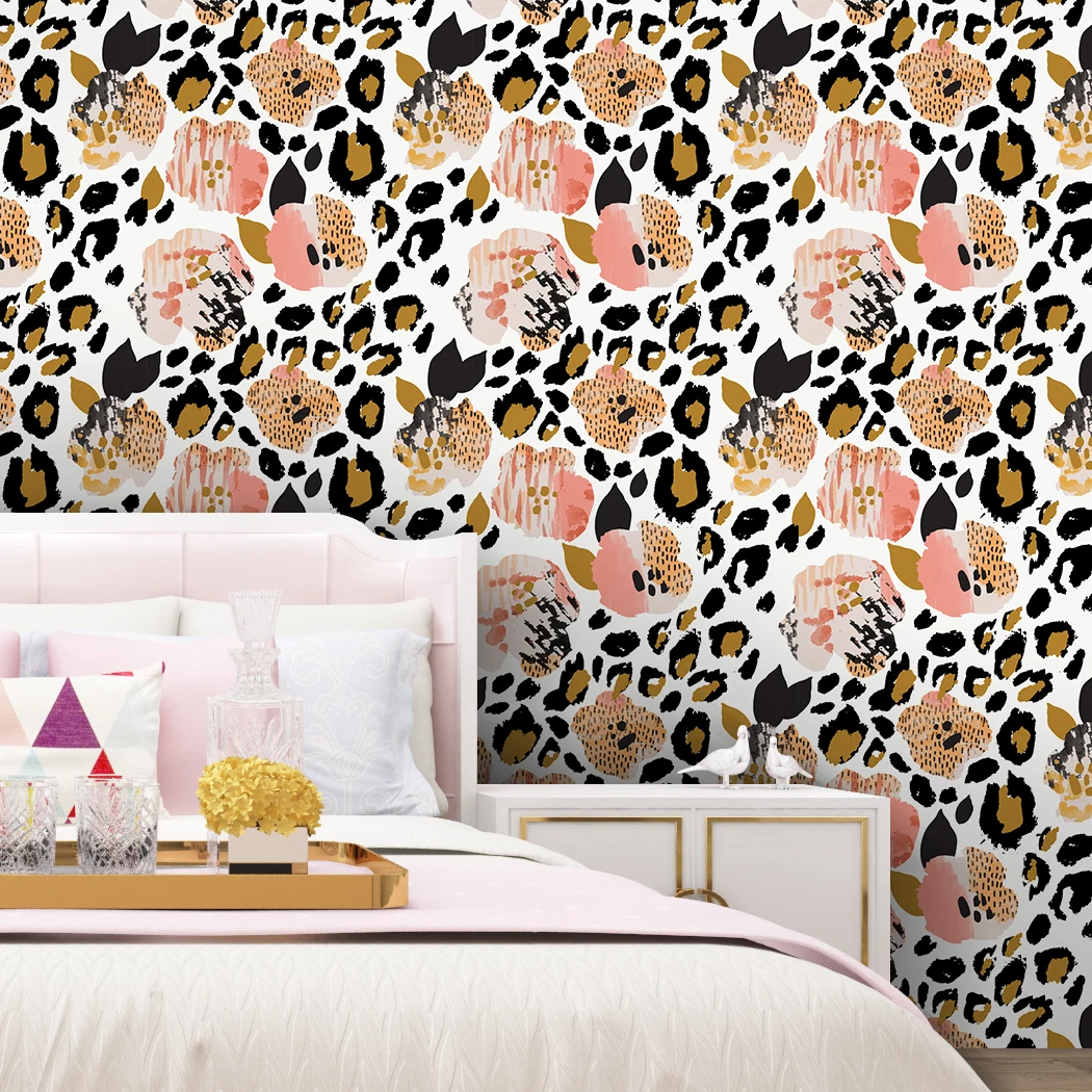 Colorful Tiger Texture PVC Wallpaper Stripe Removable Self-Adhesive Contact Paper Multicolor Geometric Peel and Stick Wall Paper
Colorful Tiger Texture PVC Wallpaper Stripe Removable Self-Adhesive Contact Paper Multicolor Geometric Peel and Stick Wall Paper