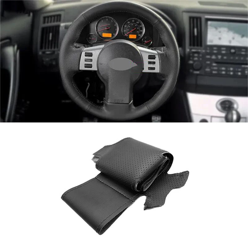 For Infiniti FX35 FX45 2003 2004 2005 2006 2007 2008 Hand Stitched Car Interior Steering Wheel Perforated Leather Cover Black
For Infiniti FX35 FX45 2003 2004 2005 2006 2007 2008 Hand Stitched Car Interior Steering Wheel Perforated Leather Cover Black