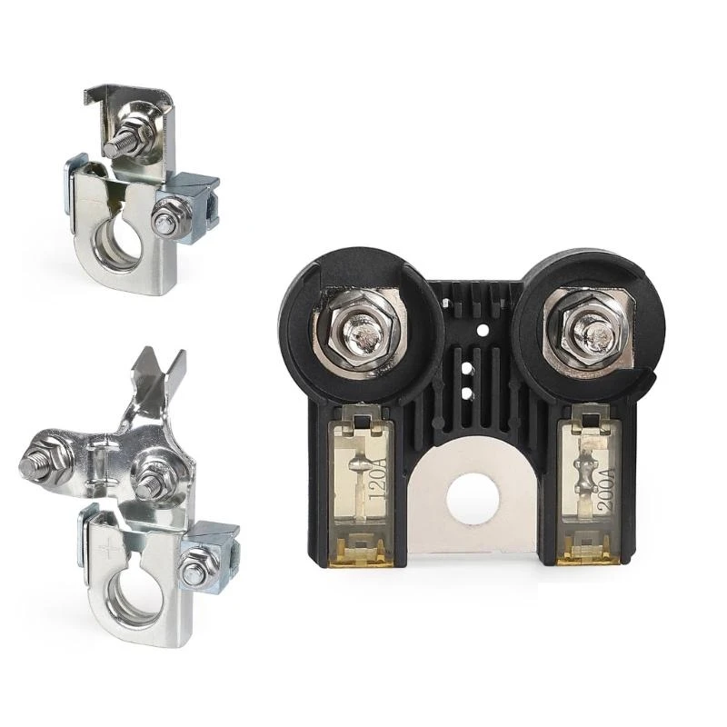 Upgrades Battery Terminals & Fuses Set AE5Z14526BA Replacement Positive & Negative Battery Terminals Clamps with Fuses .X7AE
Upgrades Battery Terminals & Fuses Set AE5Z14526BA Replacement Positive & Negative Battery Terminals Clamps with Fuses .X7AE