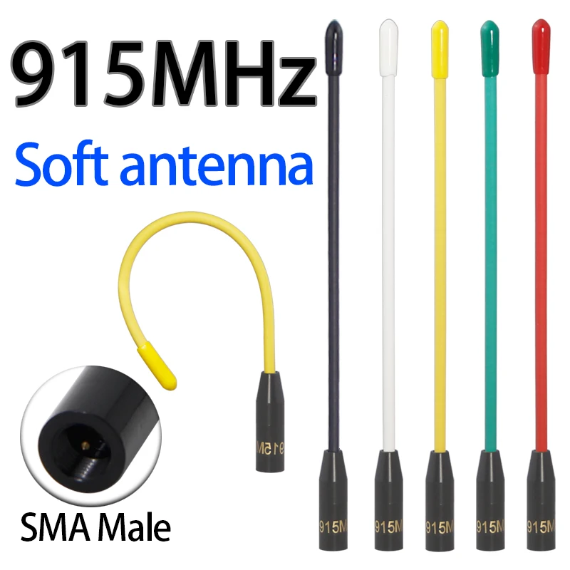 LoRa 915MHz Whip Antenna 902-928MHz 906MHz 923MHz For Meshtastic LORA32 ESP32 module Long Range SMA Male Omni Antenna colours
LoRa 915MHz Whip Antenna 902-928MHz 906MHz 923MHz For Meshtastic LORA32 ESP32 module Long Range SMA Male Omni Antenna colours
