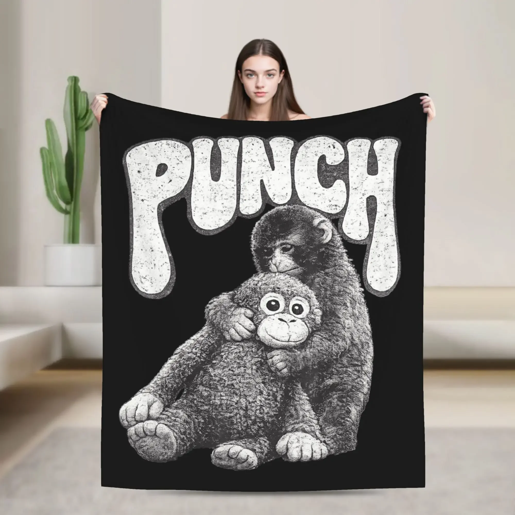 Monkey Punch Vintage Retro Baby Plush Hug Cute Blanket Winter Warm Soft Flannel Throw for Boys Girls Indoor Outdoor Bed Cover
Monkey Punch Vintage Retro Baby Plush Hug Cute Blanket Winter Warm Soft Flannel Throw for Boys Girls Indoor Outdoor Bed Cover