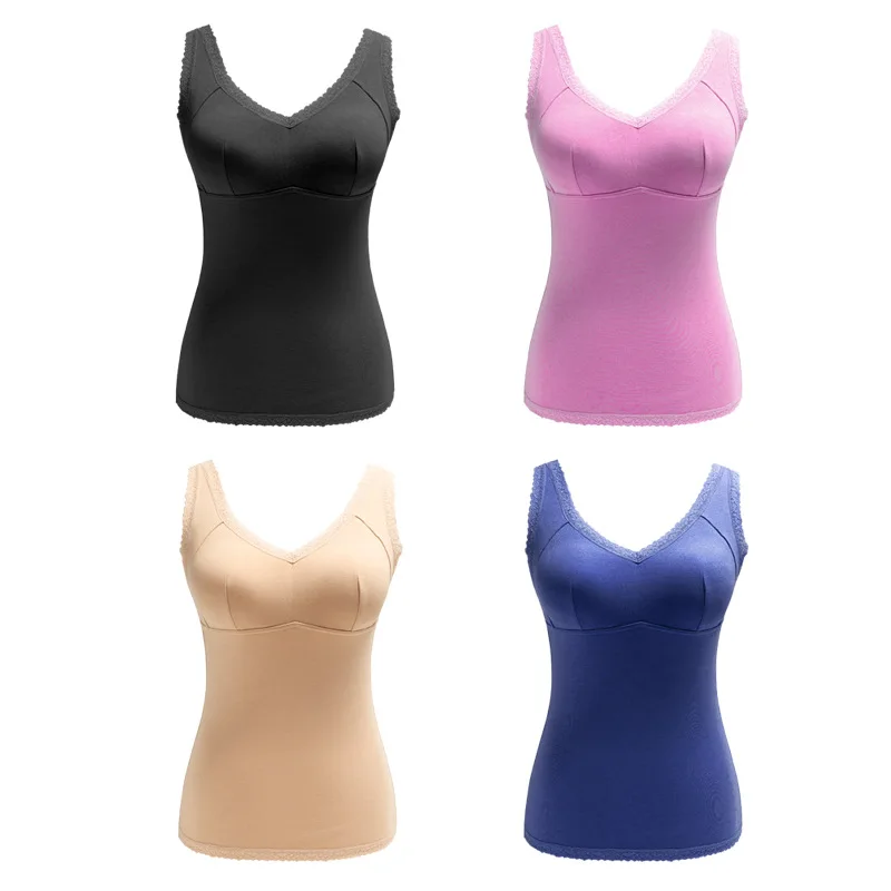 New breast bra postoperative fake breasts fake breasts suitable for plus velvet warm vest with chest pad single piece female
New breast bra postoperative fake breasts fake breasts suitable for plus velvet warm vest with chest pad single piece female
