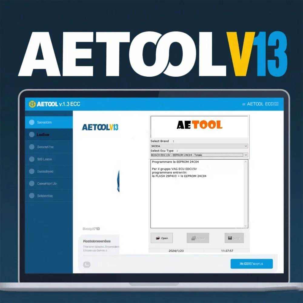 2025 AETOOL V1.3: Инструмент для декодирования ЭБУ, снятия иммобилайзера, удаления EEPROM, расчета PIN-кода, сброса IMMO (V1.3)
2025 AETOOL V1.3: Инструмент для декодирования ЭБУ, снятия иммобилайзера, удаления EEPROM, расчета PIN-кода, сброса IMMO (V1.3)