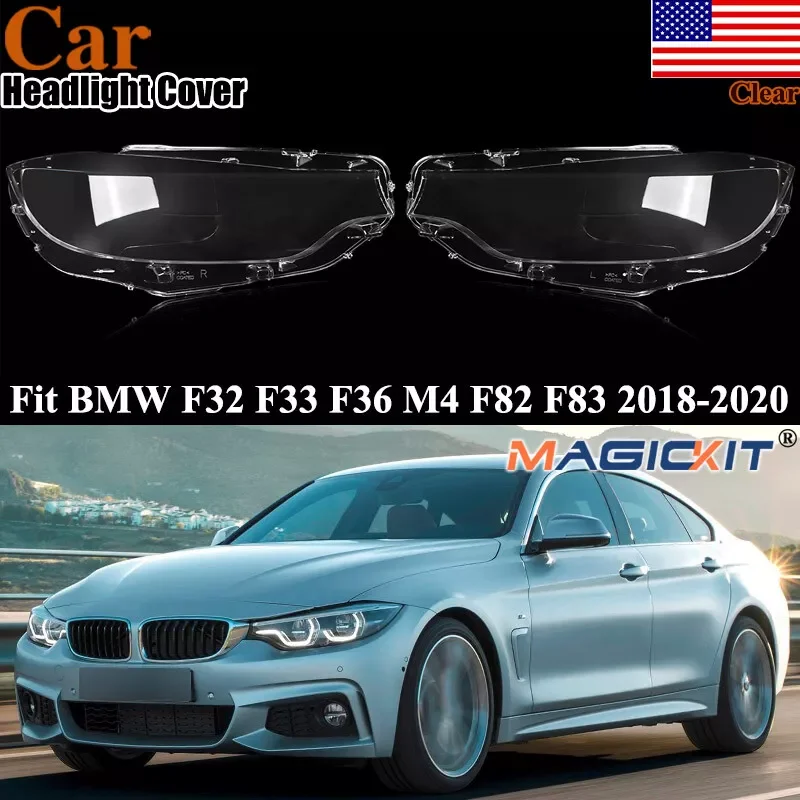 Корпус фары для BMW 4 серии F32 F33 F36 420i 430i 440i 2018-2020, пара передних фар, прозрачная крышка, абажур фары
Корпус фары для BMW 4 серии F32 F33 F36 420i 430i 440i 2018-2020, пара передних фар, прозрачная крышка, абажур фары