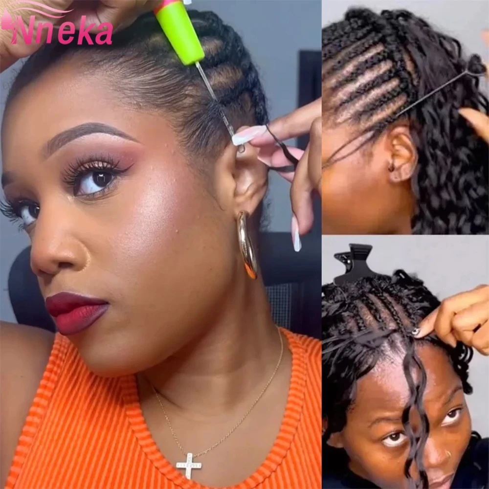 Наращивание волос методом крючковой техники, глубокие кудри, без узлов, предварительно разделенные, 100% натуральные человеческие волосы, полный комплект, бразильские волосы для женщин.
Наращивание волос методом крючковой техники, глубокие кудри, без узлов, предварительно разделенные, 100% натуральные человеческие волосы, полный комплект, бразильские волосы для женщин.