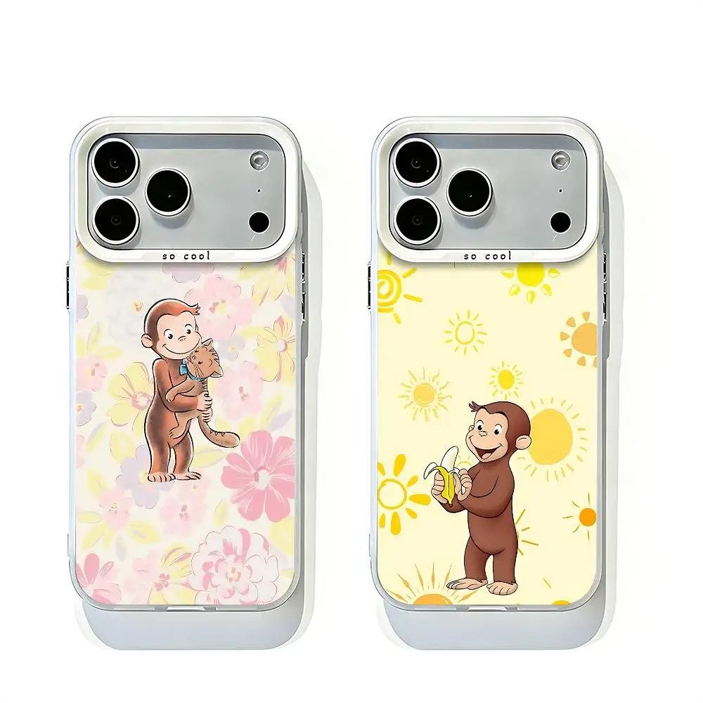 C-Curious G-George White Matte Large Lens Frame Cover For iPhone 12 11 14 13 17 16 15 Pro Max Mini Plus E
C-Curious G-George White Matte Large Lens Frame Cover For iPhone 12 11 14 13 17 16 15 Pro Max Mini Plus E