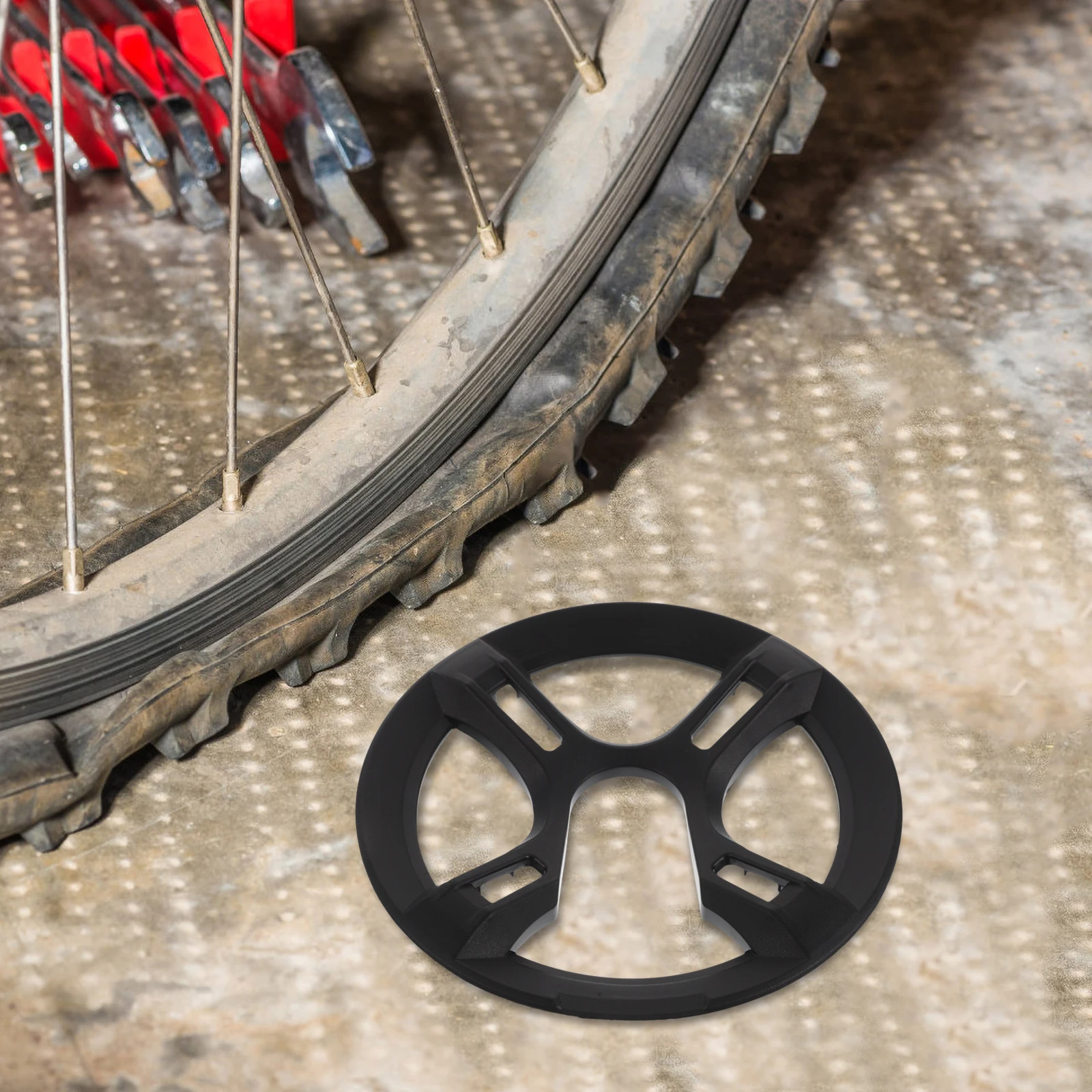 4pcs Bicycle Chainwheel Protector 4-Hole Black Square With Screws Sturdy Thickened For Mountain Road Bikes Dust Mud Resistant
4pcs Bicycle Chainwheel Protector 4-Hole Black Square With Screws Sturdy Thickened For Mountain Road Bikes Dust Mud Resistant