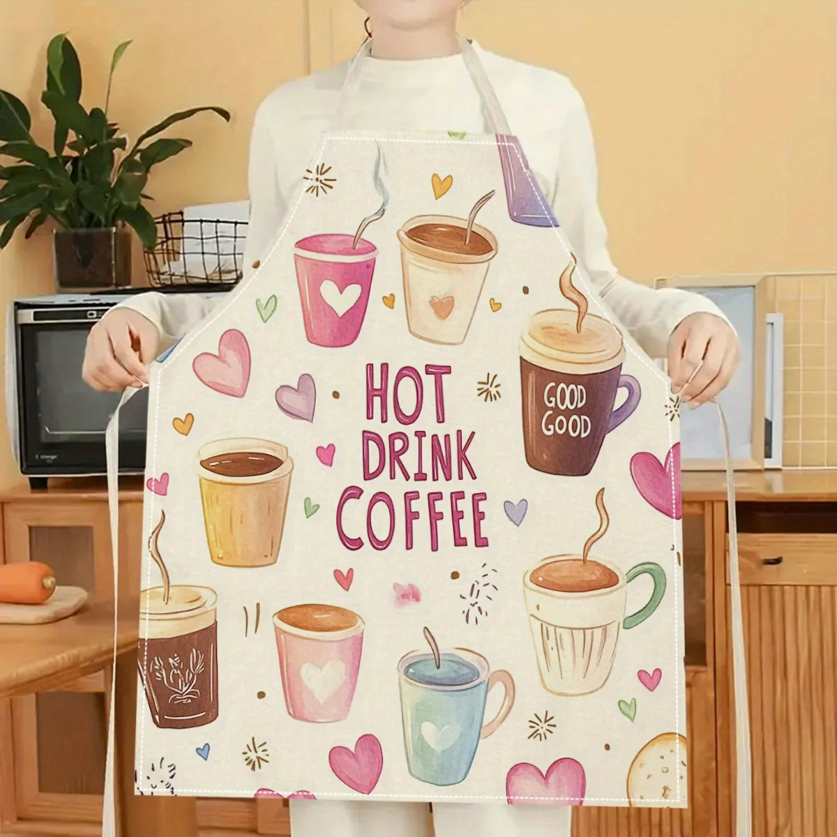 «Кофейный фартук с горячими напитками различных размеров, идеально подходит для приготовления пищи на кухне и бариста, идеальный подарок для любителей кофе»
«Кофейный фартук с горячими напитками различных размеров, идеально подходит для приготовления пищи на кухне и бариста, идеальный подарок для любителей кофе»