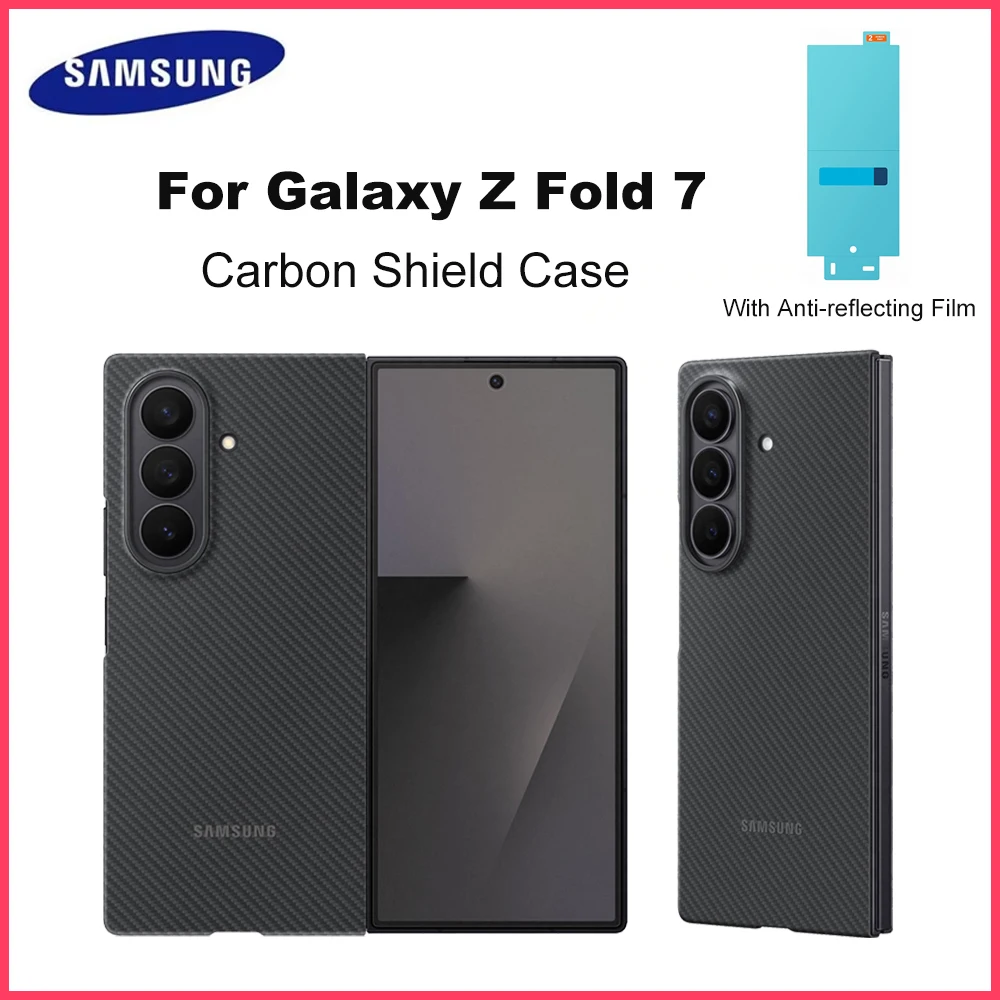 Original Samsung Galaxy Z Fold7 Carbon Shield Case EF-XF966 for Galaxy Z Fold 7 Carbon Premium protective Case 
Original Samsung Galaxy Z Fold7 Carbon Shield Case EF-XF966 for Galaxy Z Fold 7 Carbon Premium protective Case