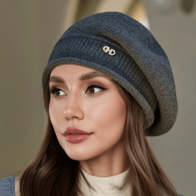 Цельная модная и универсальная вязаная шапка для женщин на осень и зиму, удобная и теплая, пригодная для ношения на велосипеде.
Цельная модная и универсальная вязаная шапка для женщин на осень и зиму, удобная и теплая, пригодная для ношения на велосипеде.