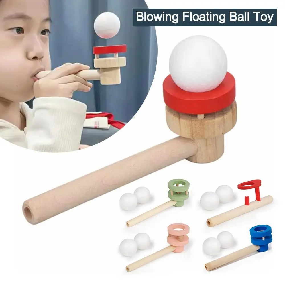 Деревянная развивающая игрушка-воздуходувка для плавающих шариков
Деревянная развивающая игрушка-воздуходувка для плавающих шариков