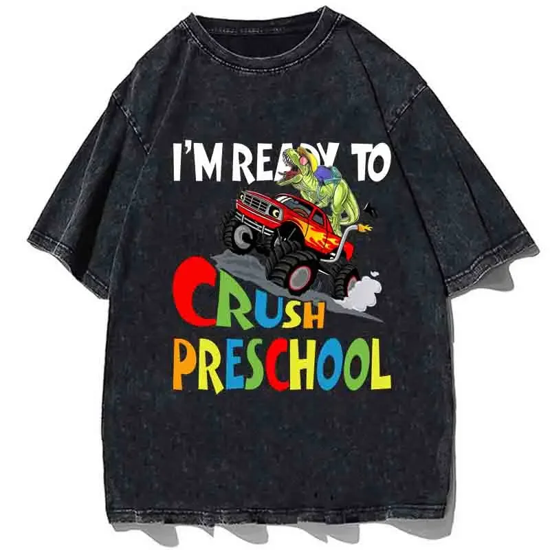 I'm ready to crush preschool printed tshirt vintage cotton loose oversize T shirt summer Men short sleeves Harajuku tees tops
I'm ready to crush preschool printed tshirt vintage cotton loose oversize T shirt summer Men short sleeves Harajuku tees tops