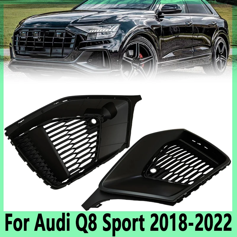4M8807681A 4M8807682A Auto Parts Front Bumper Fog Light Frame Grille Honeycomb Protective Cover For Audi Q8 Sport 2018-2022
4M8807681A 4M8807682A Auto Parts Front Bumper Fog Light Frame Grille Honeycomb Protective Cover For Audi Q8 Sport 2018-2022