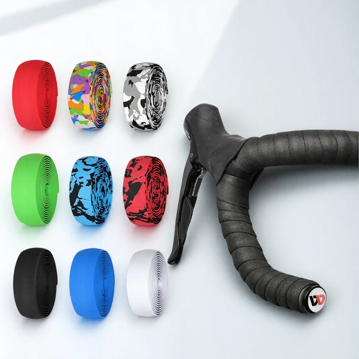 High Quality Bicycle Handlebar Tape Wrap with Bar Plugs Cycling Road Bike Sports Accessories
High Quality Bicycle Handlebar Tape Wrap with Bar Plugs Cycling Road Bike Sports Accessories