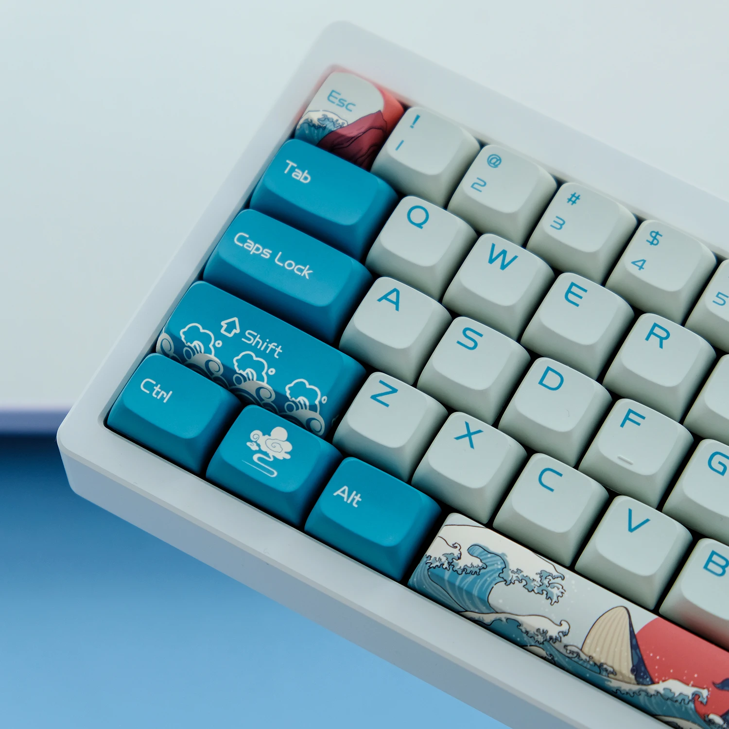 Коралловая морская тема, 125 клавиш, высота XDA, пятисторонняя сублимационная механическая клавиатура, колпачки
Коралловая морская тема, 125 клавиш, высота XDA, пятисторонняя сублимационная механическая клавиатура, колпачки