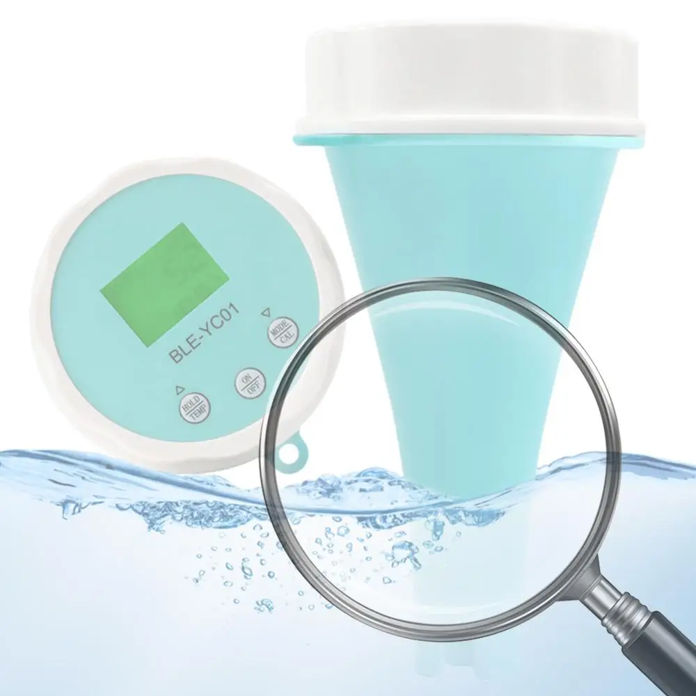 6 in 1 Water Quality Test Meter APP Online Monitor PH CL TDS EC ORP TEMP Tester Digital Chlorine ORP EC TDS Temp PH Meter
6 in 1 Water Quality Test Meter APP Online Monitor PH CL TDS EC ORP TEMP Tester Digital Chlorine ORP EC TDS Temp PH Meter