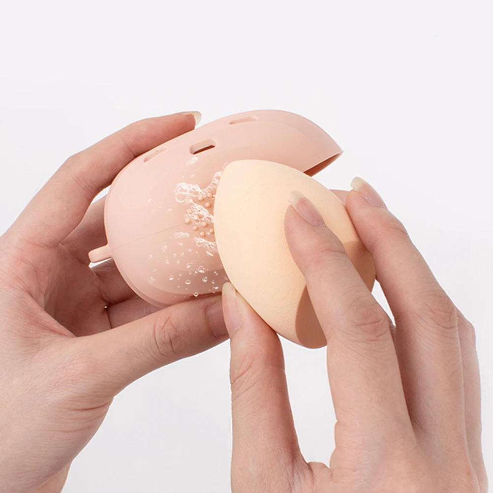 Silicone Makeup Sponge Holder Compact Travel Case for Powder Puff Storage Lightweight ganizer for Women Girls Case
Silicone Makeup Sponge Holder Compact Travel Case for Powder Puff Storage Lightweight ganizer for Women Girls Case
