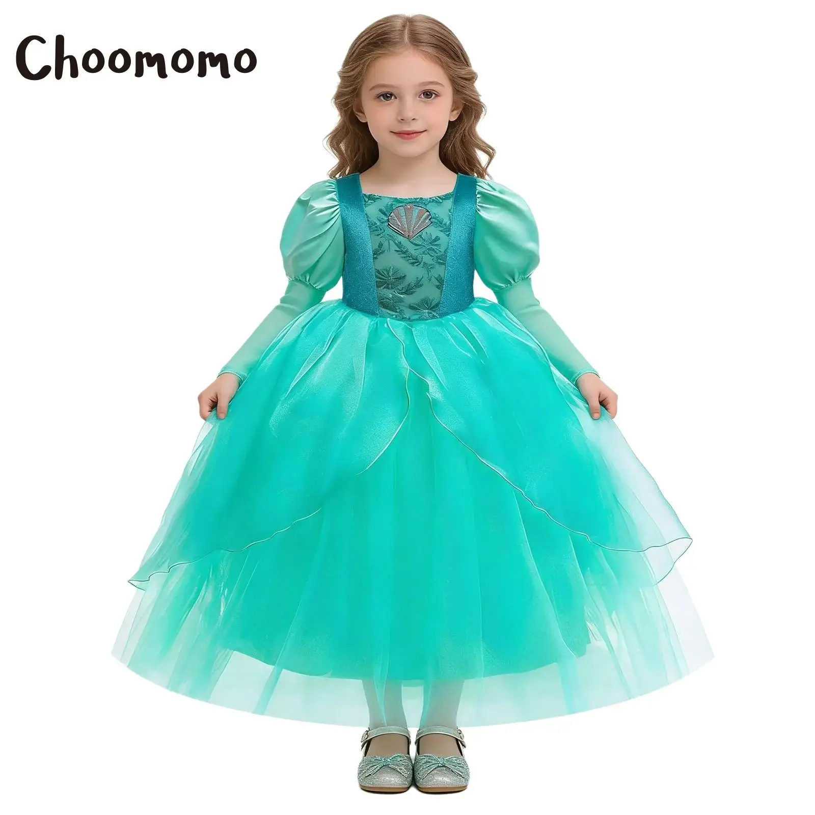 Girls Arabian Princess Dress Green Color Tulle Tutu Dress Square Neck Mesh Puffy Long Dress for Halloween Xmas Birthday Party
Girls Arabian Princess Dress Green Color Tulle Tutu Dress Square Neck Mesh Puffy Long Dress for Halloween Xmas Birthday Party