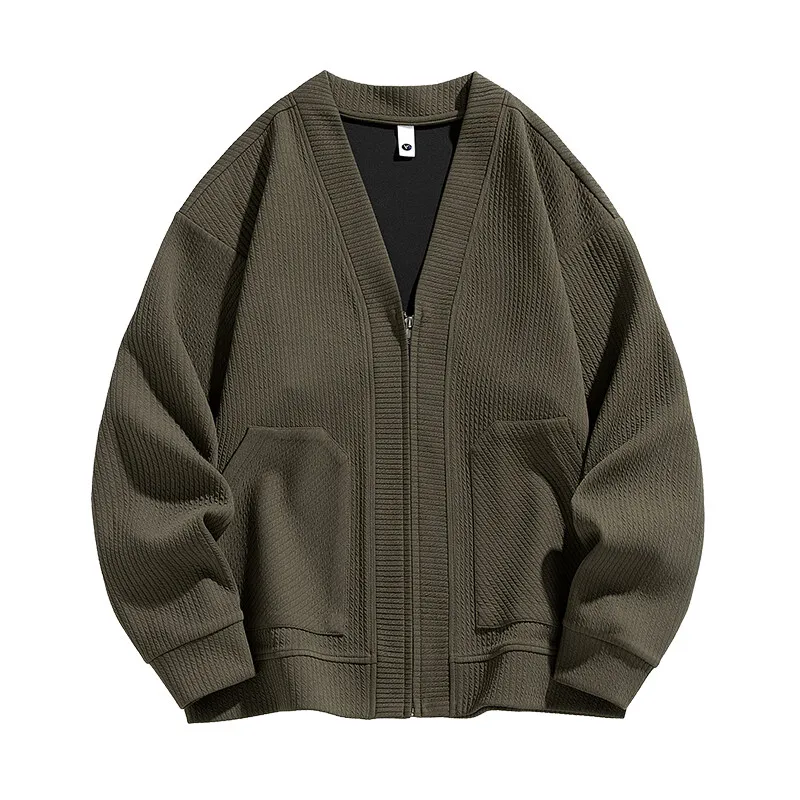 2026 Autumn Men Jacket Coat Pockets Cardigan Sweater Plus Size 6XL 7XL 8XL Oversize Black Zipper Loose Coats Male
2026 Autumn Men Jacket Coat Pockets Cardigan Sweater Plus Size 6XL 7XL 8XL Oversize Black Zipper Loose Coats Male