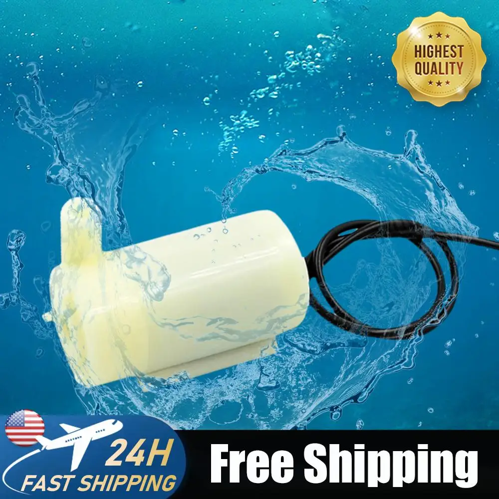DC 3V 5V Portable Submersible Water Pump with Flexible Tubing Brushless Motor Pump for Fish Tank Fountain Aquarium Garden
DC 3V 5V Portable Submersible Water Pump with Flexible Tubing Brushless Motor Pump for Fish Tank Fountain Aquarium Garden