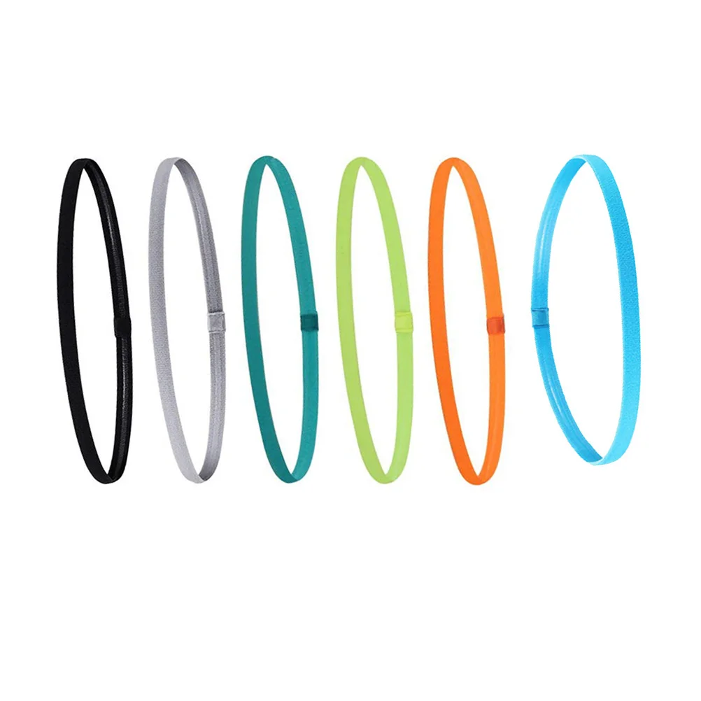 6pcs Sports Headband Sweatbands for Women Men Anti Slip Running Workout Elastic Hairbands Fitness Supply
6pcs Sports Headband Sweatbands for Women Men Anti Slip Running Workout Elastic Hairbands Fitness Supply