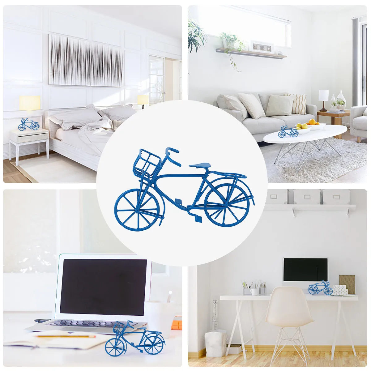 Mini Home Bicycle Blue Creative Metal Craft for Dollhouse Decor DIY Micro Landscape Ornament Cool Finger Bike Kids Gift
Mini Home Bicycle Blue Creative Metal Craft for Dollhouse Decor DIY Micro Landscape Ornament Cool Finger Bike Kids Gift