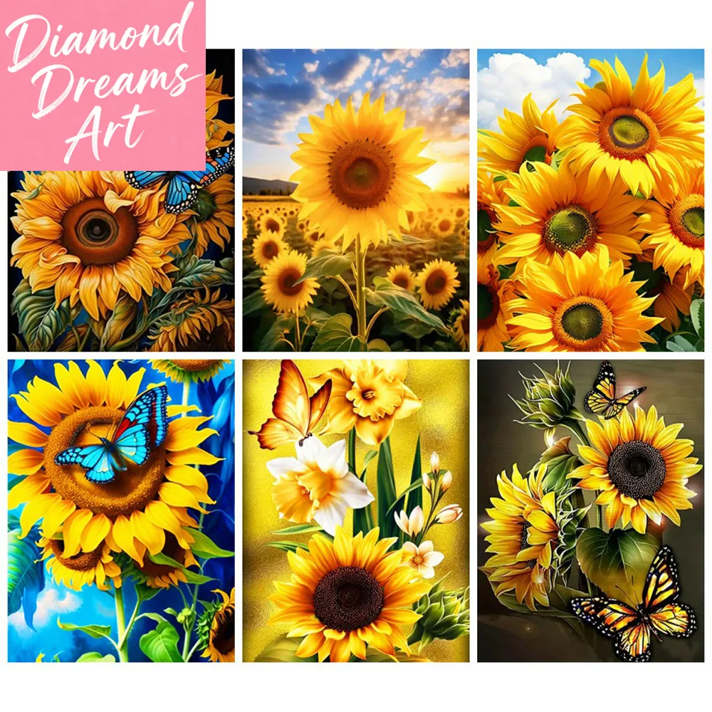 Набор для вышивания алмазной мозаикой без рамки: Подсолнух и бабочка. Декоративные картины из страз для дома.
Набор для вышивания алмазной мозаикой без рамки: Подсолнух и бабочка. Декоративные картины из страз для дома.