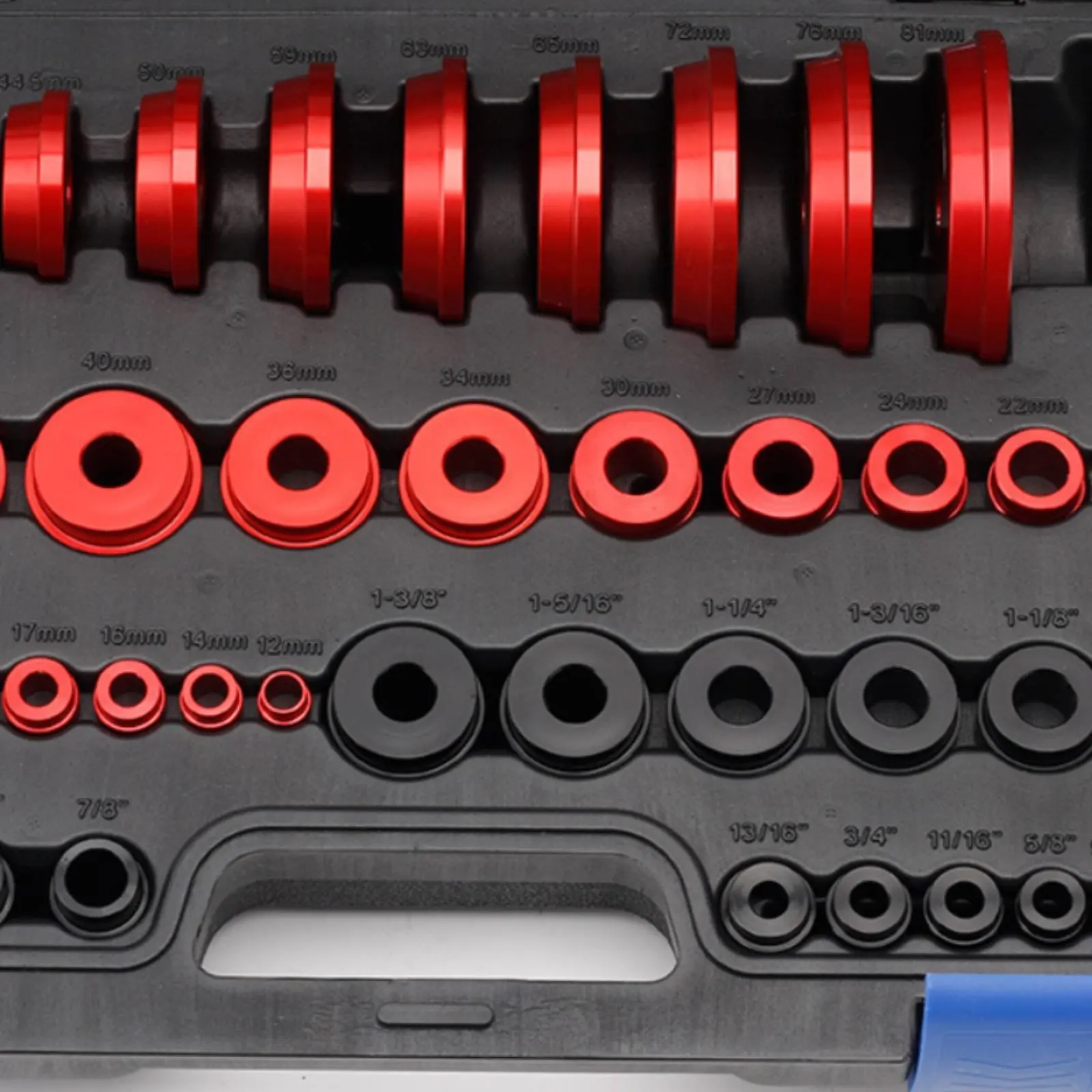 43 Pieces Bearing Race and Seal Driver Set Aluminum Alloy Seal Installer Bearing Driver Kit Mechanic Tool Easy to Use for Garage
43 Pieces Bearing Race and Seal Driver Set Aluminum Alloy Seal Installer Bearing Driver Kit Mechanic Tool Easy to Use for Garage