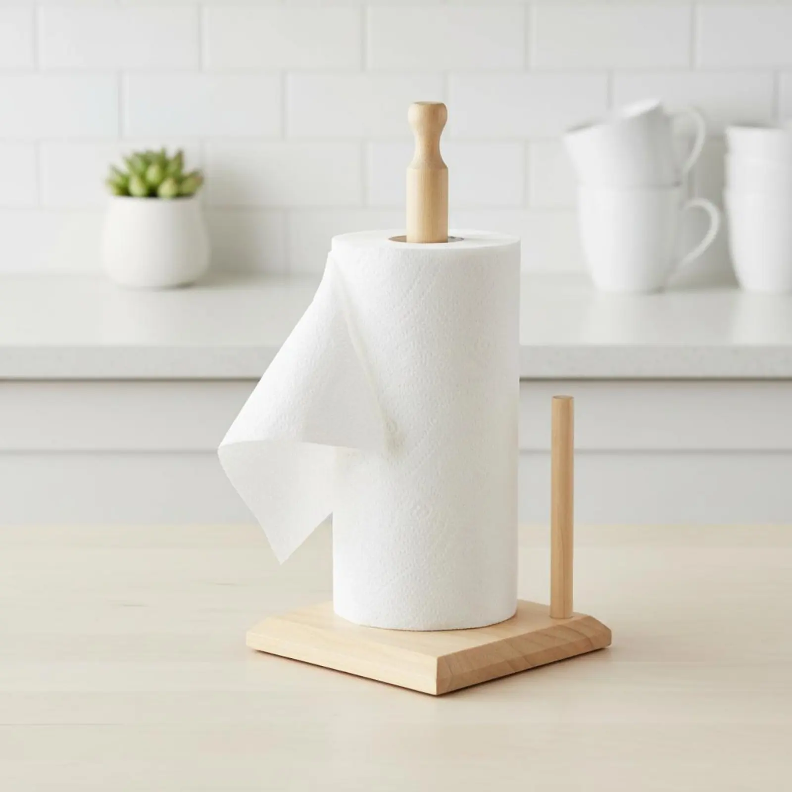 Hardwood Wood Paper Towel Rack Freestanding Wooden Paper Towel Holder Household Storage Minimalist Design for Desktop
Hardwood Wood Paper Towel Rack Freestanding Wooden Paper Towel Holder Household Storage Minimalist Design for Desktop
