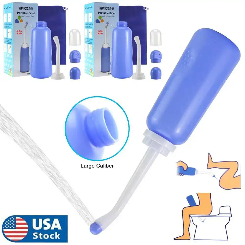 2 Pack Portable Travel Handheld Bidet Sprayer Personal Hygiene Bottle Spray Wash
2 Pack Portable Travel Handheld Bidet Sprayer Personal Hygiene Bottle Spray Wash