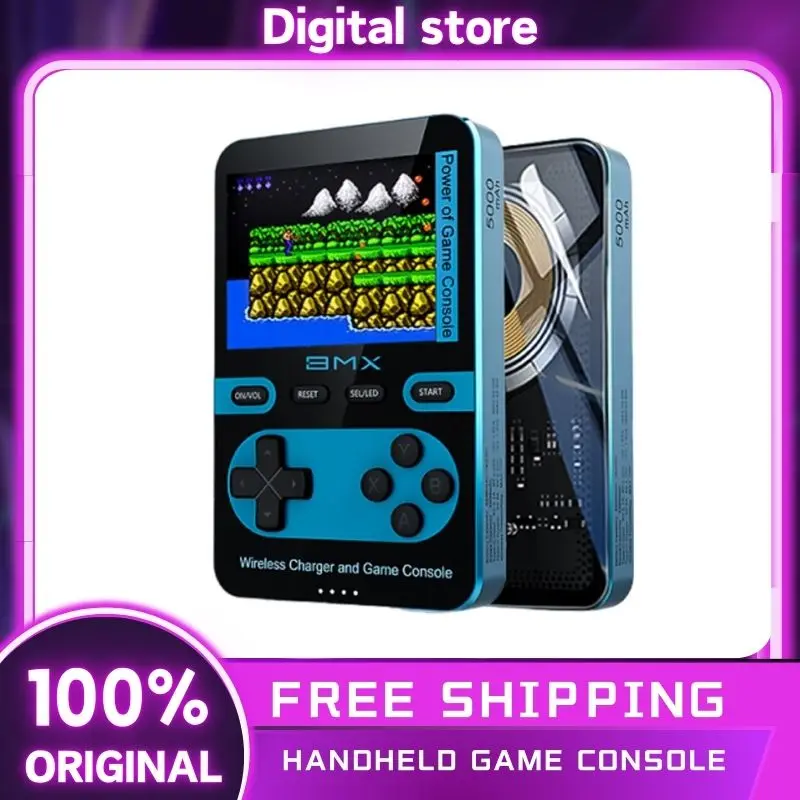 Bmx Handheld Game Console Nostalgic Classic Tetris Games Console Retro 2-In-1 Card Insertion Magnetic Power Bank Custom Cconsole
Bmx Handheld Game Console Nostalgic Classic Tetris Games Console Retro 2-In-1 Card Insertion Magnetic Power Bank Custom Cconsole