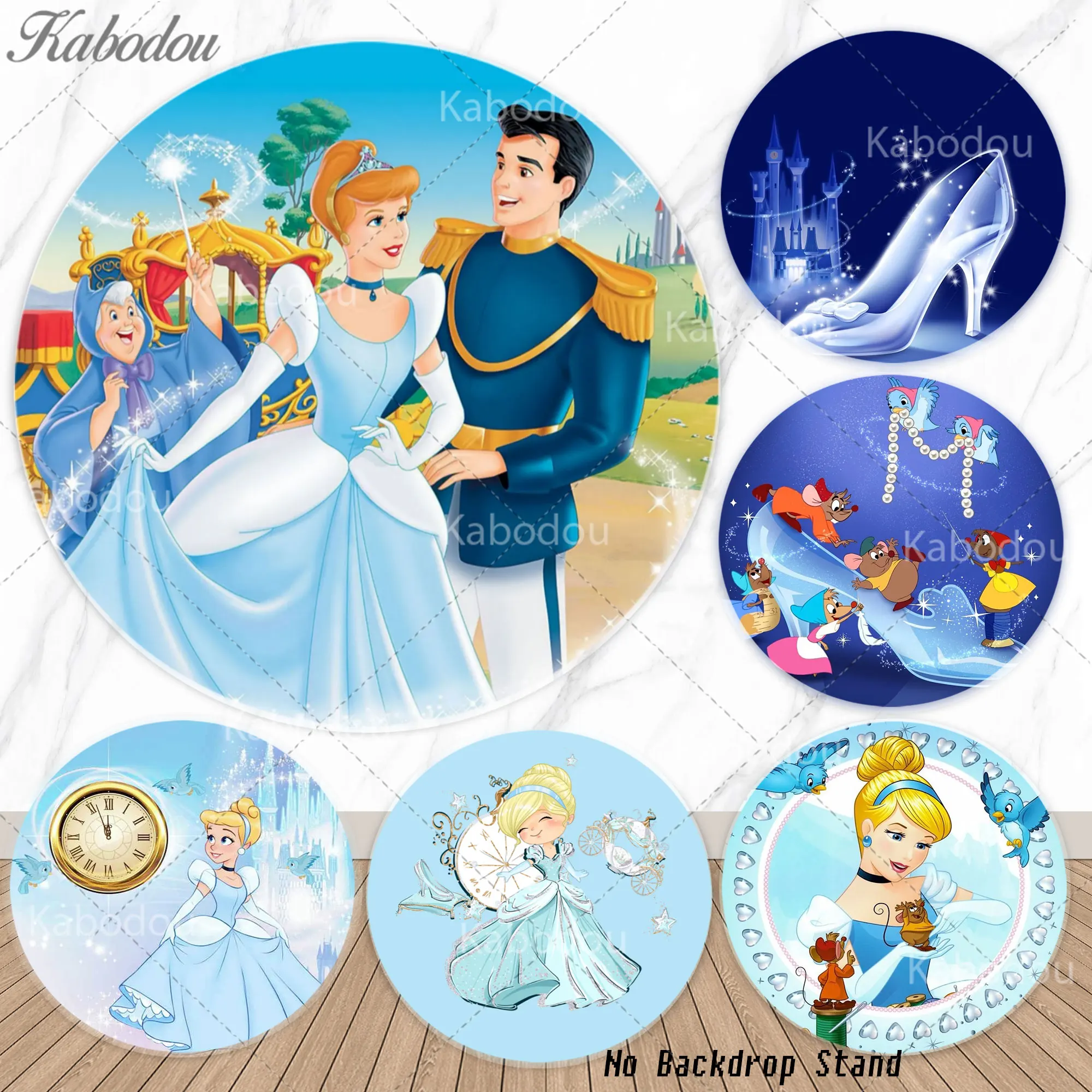 Cinderella Round Backdrop Princess Girls 1st Birthday Cartoon Castle Glass Slipper Cover Baby Shower Party Background Decor Prop
Cinderella Round Backdrop Princess Girls 1st Birthday Cartoon Castle Glass Slipper Cover Baby Shower Party Background Decor Prop