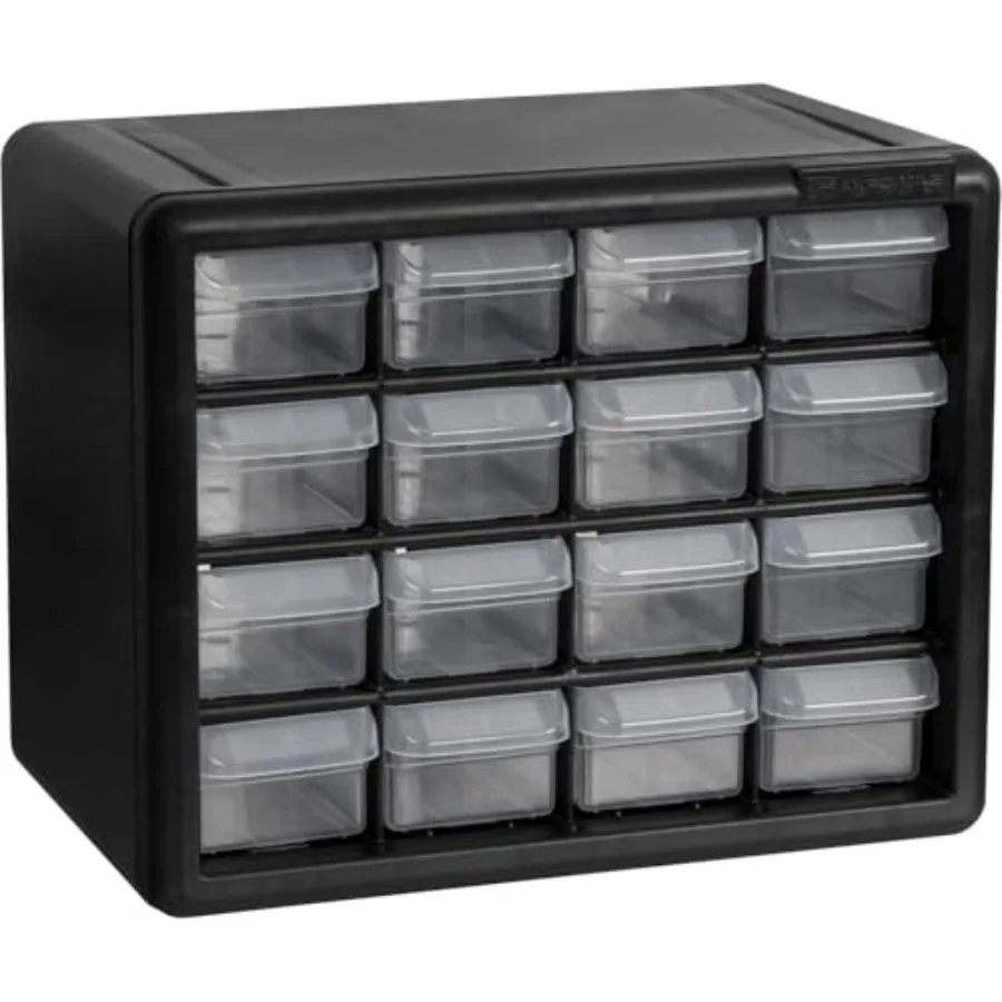 Plastic Storage Cabinet for Garage Organization, Beads, Makeup Organizer, Building Bricks Storage, Teacher Toolbox, 10-1/2" W x
Plastic Storage Cabinet for Garage Organization, Beads, Makeup Organizer, Building Bricks Storage, Teacher Toolbox, 10-1/2" W x