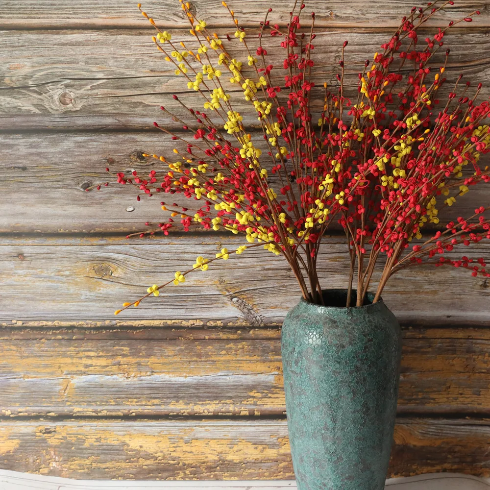 Artificial Winter Jasmine Flowers Branch Fake Flowers For Home Wedding Car Decoration DIY Pompom Wreath Decorative Bridal Flower
Artificial Winter Jasmine Flowers Branch Fake Flowers For Home Wedding Car Decoration DIY Pompom Wreath Decorative Bridal Flower