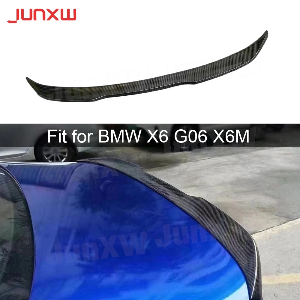 Carbon Fiber Car Rear Trunk Lip Spoiler for BMW X6 G06 X6M 2020-2023 FRP Rear Roof Lip Spoiler Wings Body Kits Car Accessories
Carbon Fiber Car Rear Trunk Lip Spoiler for BMW X6 G06 X6M 2020-2023 FRP Rear Roof Lip Spoiler Wings Body Kits Car Accessories